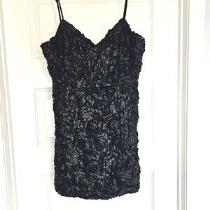 Fashion Nova Black Sheath Mini Dress Spaghetti Strap